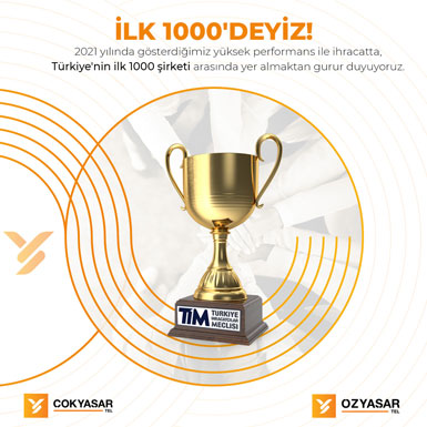 İlk 1000’deyiz!